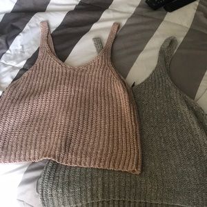 Knit tank